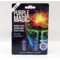 Purple Magic - Focus, Mood, Stress (2 Capsules)(samples)